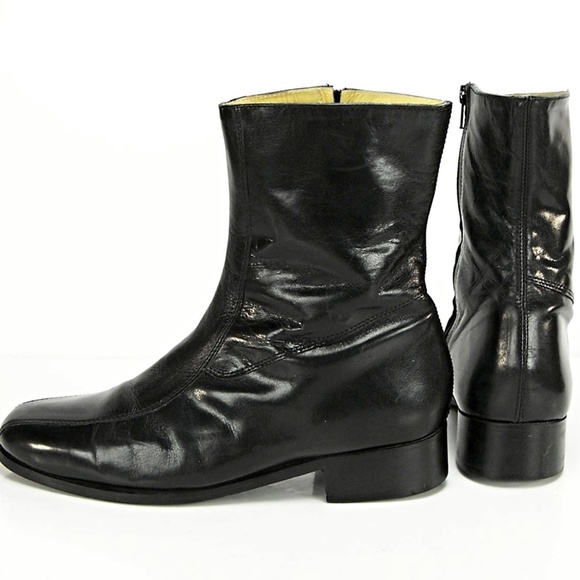 Nunn Bush Men Black Soft Leather Ankle Boot Shoes main image 8